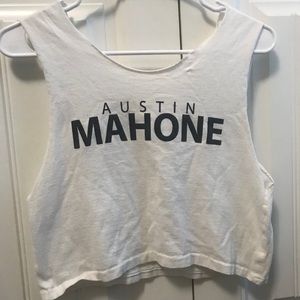 Austin Mahone crop top